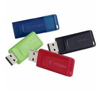 Verbatim Store 'n' Go 16 GB 16 GB USB 2.0 Type A Negro, Azul, Verde, Rojo Unidad Flash USB - Unidad Flash USB (16 GB, USB 2.0, Type A, sin Tapa, Negro, Azul, Verde, Rojo)