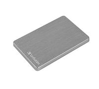 Verbatim Store 'n' Go ALU Slim - Disco Duro Externo (2,5", 2 TB, USB 3.2 Gen 1 y conexión USB-C, Color Gris