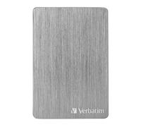 Verbatim Store 'n' Go ALU Slim I 1 TB I Space Grey I Disco Duro Externo I USB 3.2 Gen 1 I Disco Duro Externo de Aluminio I para Windows & Mac OS X I Disco Duro portátil I USB HDD