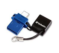 Verbatim Store 'n' Go Dual OTG USB 3.2 Gen 1 Flash Drive de 32 GB para Dispositivos USB-C, Unidad de Pulgar 2 en 1 Tipo C