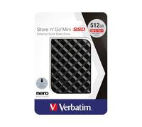 Verbatim Store N Go Mini 512gb Usb 3.2 One Size Black