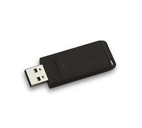 Verbatim Slider - Unidad USB de 64 GB - Negro