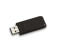 Verbatim Slider - Unidad USB de 64 GB - Negro