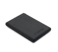 Verbatim Titan XS - Disco Duro Externo portátil USB 2.0 de 500 GB con Carcasa de Goma Resistente 97179 (Negro)