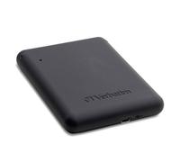 Verbatim Titan XS - Disco duro externo portátil USB 3.0 de 750 GB con carcasa de goma resistente 97399 (negro)