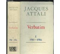 Verbatim, tome 1: 1981-1986