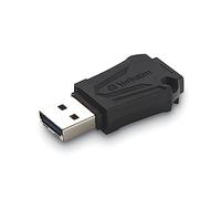 Verbatim ToughMax USB stick 16 GB I USB 2.0 I memoria USB extremadamente robusta I para computadora portátil laptop ultrabook TV radio de coche I memoria USB 2.0 I memoria USB de alta durabilidad I negro