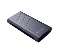 Verbatim TurboMetal - Disco Duro portátil SSD de 4 TB ultrarrápido de Lectura hasta 3700 MB/s, Escritura de hasta 3600 MB/s, Disco Duro Externo USB 4.0, 40 Gbps, para Mac, PC, Ordenadores portátiles