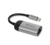 VERBATIM USB-C™ a ADAPTADOR ETHERNET GIGABIT Cable de 10 cm