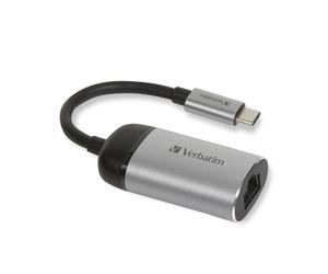VERBATIM USB-C™ a ADAPTADOR ETHERNET GIGABIT Cable de 10 cm
