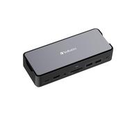 Verbatim USB-C Pro Docking Station Hub 15 en 1 con SSD Integrado, Adaptador mult