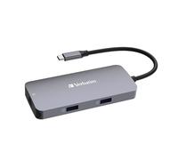 VERBATIM 32150 - Estación de acoplamiento, USB-C, 5 puertos