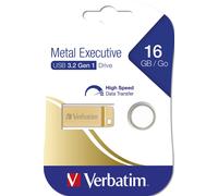 VERBATIM 99104 - Memoria USB, USB 3.0, 16 GB, Store'n'Go Gold