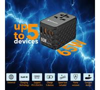 Verbatim - UTA-05 Universal Negro Corriente alterna Interior