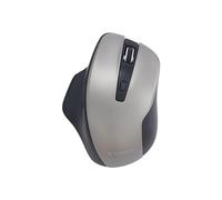 Verbatim VER70242 Ratón ergonómico silencioso inalámbrico LED Azul, Grafito, LED Azul