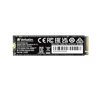 Verbatim Vi5000 NVMe M.2 - Unidad SSD Interna con 2 TB de Almacenamiento de Datos e Interfaz PCIe Gen 4, Unidad de Estado sólido para PC de Juegos y PlayStation 5, Color Negro