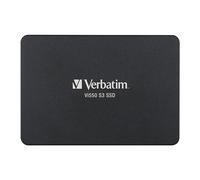 Verbatim Vi550 S3 SSD, Unidad SSD Interna con 4 TB de Almacenamiento de Datos, Unidad de Estado sólido con Interfaz SATA III de 2,5 Pulgadas y tecnología NAND 3D, Color Negro