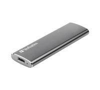 Verbatim Vx500 SSD - 480 GB - Spacegrey - 29g - SSD Externo - SSD USB 3.0 - SSD Externo liviano - para Windows y Mac OS X - Unidad portátil - USB-C - Memoria Flash de Alta Velocidad