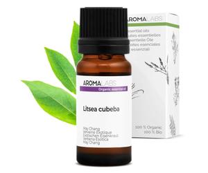 Verbena Exótica BIO (Litsea cubeba) - 10 mL - Aceite Esencial Quimiotipado y Certificado AB/Cosmos - Aroma Labs