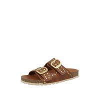 VERBENAS Zapatos abiertos 'RANDEL NAPA TACHAS' cognac / oro 39 cognac / oro