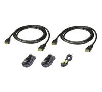 Verbindungskabel Secure HDMI, Dual, 1,8m, USB, Audio
