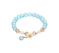 Verbundener Brazalete 2024 para damas, chinesisches Jade-Perlenarmband für ihre, Oma, Mutter, Vater, den täglichen Gebrauch Uhren Lederarmband Für Männer, Einheitsgröße, Resina, No es una piedra