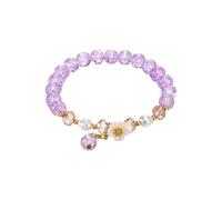 Verbundener Brazalete 2024 para damas, chinesisches Jade-Perlenarmband für ihre, Oma, Mutter, Vater, den täglichen Gebrauch Uhren Lederarmband Für Männer, Einheitsgröße, Resina, No es una piedra