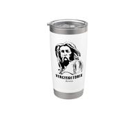 Vercingetorix Cayado de la Galia Celta Historia Romana Estilo Che Vaso térmico de acero inoxidable de doble pared