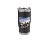 Vercingetorix Historia Antiguo Romano Celta Julio César Vaso térmico de acero inoxidable de doble pared