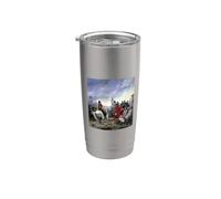 Vercingetorix Historia Antiguo Romano Celta Julio César Vaso térmico de acero inoxidable de doble pared