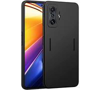 Verco Compatible con Xiaomi Poco F4 GT Funda, Carcasa trasera mate para Poco F4 GT 5G Case Silicona Funda - Negro