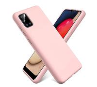 Verco para Samsung Galaxy A03s Funda de Silicona, Carcasa Soft de TPU de Color con Superficie Antideslizante, Compatible con Samsung Galaxy A03s (6,5 Pulgadas), Rosa