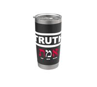 Verdad Aleph Mem Tav Palabra hebrea Verdad Alef Tav Juan 8 32 Vaso térmico de acero inoxidable de doble pared