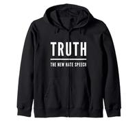 Verdad El Nuevo discurso de Odio Político Republicano Libertad Amor Sudadera con Capucha