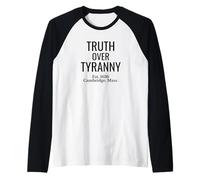 Verdad sobre la tiranía Misa de Cambridge - Stand for Justice Camiseta Manga Raglan