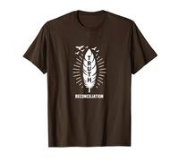 Verdad y reconciliación del Día Naranja de los Nativos Americanos Camiseta, Hombre, Marrón, M