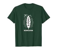 Verdad y reconciliación del Día Naranja de los Nativos Americanos Camiseta, Hombre, Verde Bosque, 3XL
