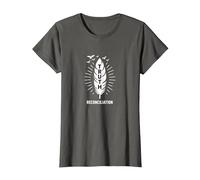 Verdad y reconciliación del Día Naranja de los Nativos Americanos Camiseta, Mujer, Asfalto, 3XL
