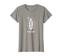 Verdad y reconciliación del Día Naranja de los Nativos Americanos Camiseta, Mujer, Pizarra, XS
