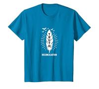 Verdad y reconciliación del Día Naranja de los Nativos Americanos Camiseta, Niños, Zafiro, 4 años