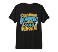 Verdadero Bombero Regalo para Bomberos Camiseta Premium