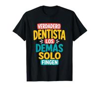 Verdadero Dentista Regalo para Dentistas Camiseta gráfica económica
