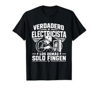Verdadero Electricista Regalo para Electricistas Camiseta gráfica económica