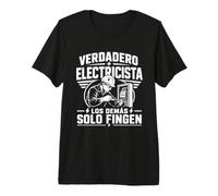 Verdadero Electricista Regalo para Electricistas Camiseta Premium