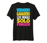 Verdadero Ganadero Regalo para Ganaderos Camiseta Premium