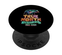 Verdadero-Norte Confiando en Jesús En Un Mundo Salvaje Vbs Oso Natur PopSockets PopGrip Adhesivo