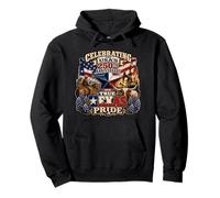 Verdadero Orgullo de Texas U.S.A. 250 Aniversario Sudadera con Capucha