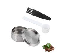 Verdant Touch Cápsula de café reutilizable, acero inoxidable, compatible con cafetera Delta Q NDIQ7323