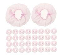 VERDANVERSE 100piezas Gorros Desechables De Malla No Tejida Para Cabello Unidades Cómodos y Transpirables Para Uso Cocina Salones y Hospitales
