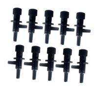 VERDANVERSE 10piezas Válvulas De Aire para De Volumen De Conectores De Vías para Bomba De Peceras Negro